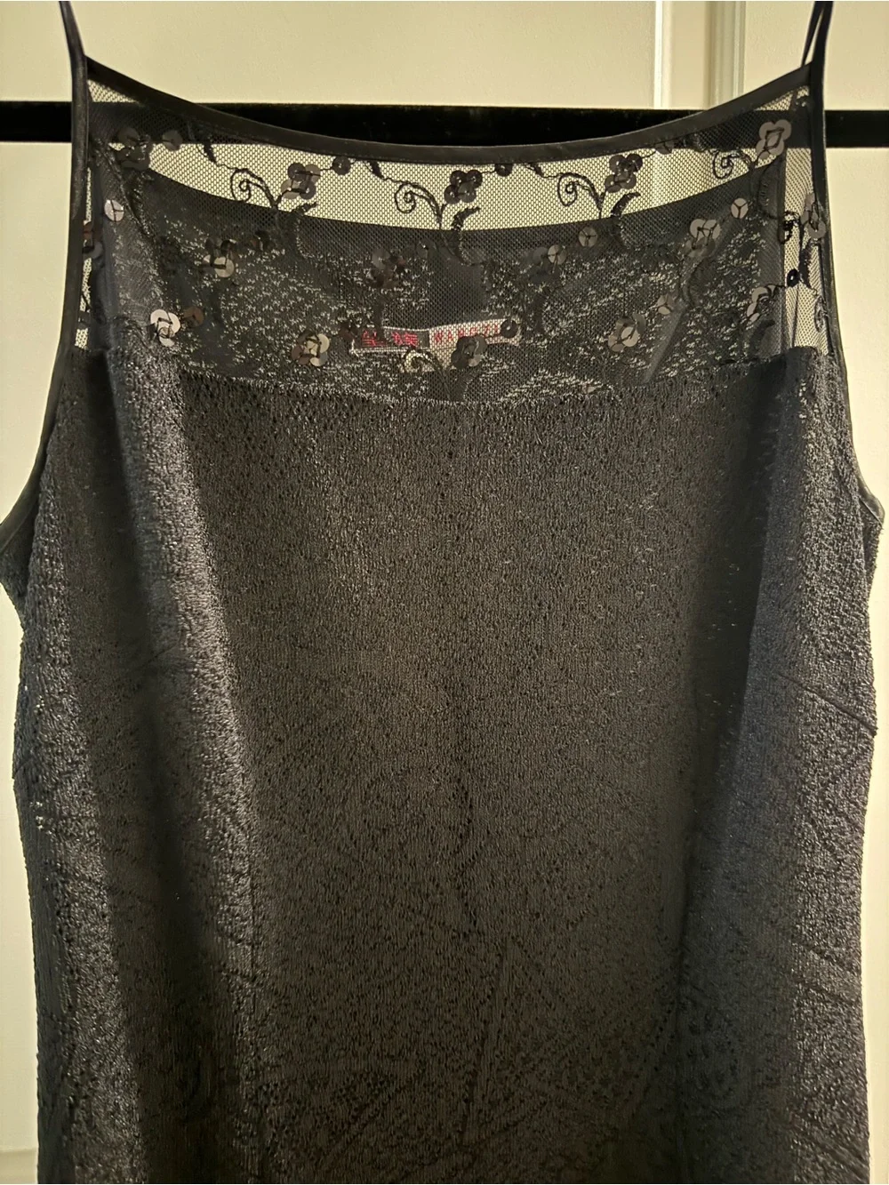 Classic Black Slip Skirt - Women
